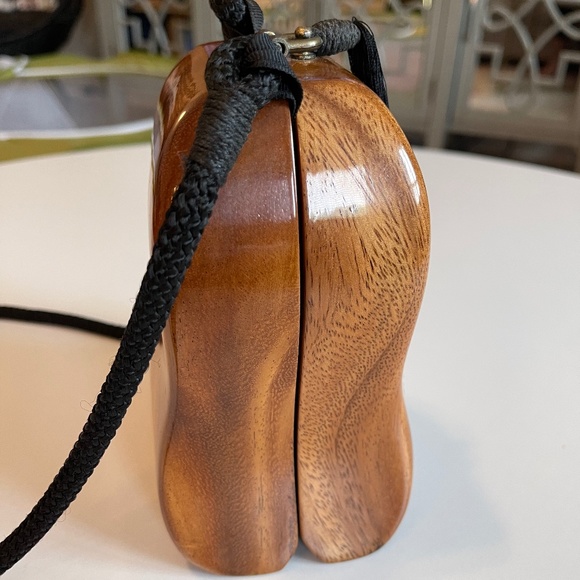 Timmy Woods Beverly Hills Collection Wooden Bag - Picture 4 of 9